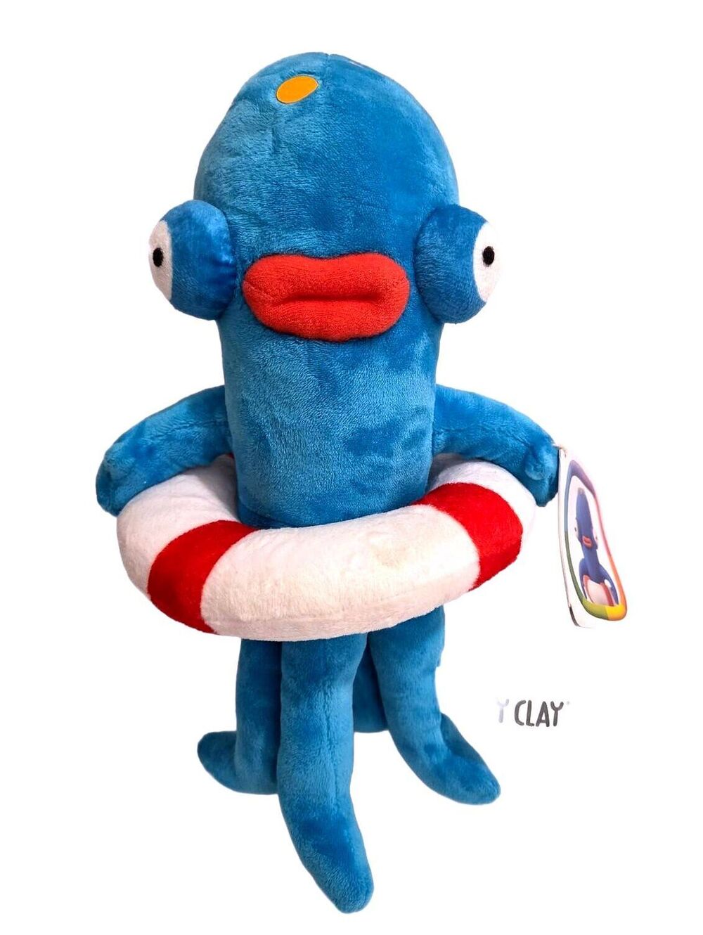 NWT Hey Clay Scubanauts Hydronaut Plush 8" Conad 2023 Blue Octopus